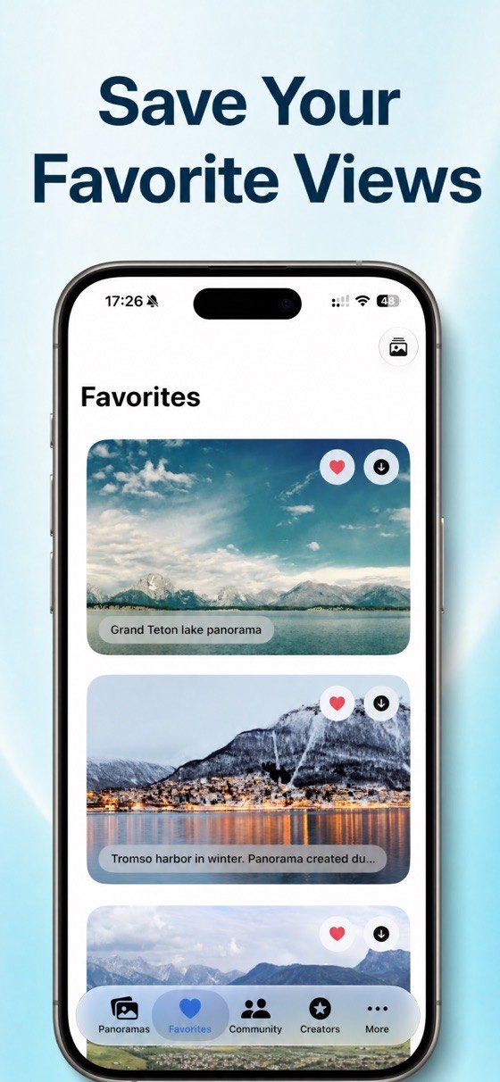 Panorama Environments screen 3